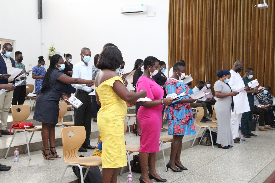 ILGS holds matriculation ceremony for newly admitted students, January 21 2022, Accra.