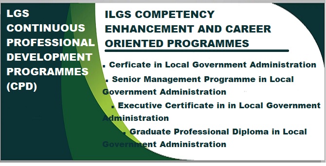 Continuous Professional Development (CPD) &amp; LG Scheme of Service (SoS) Programmes